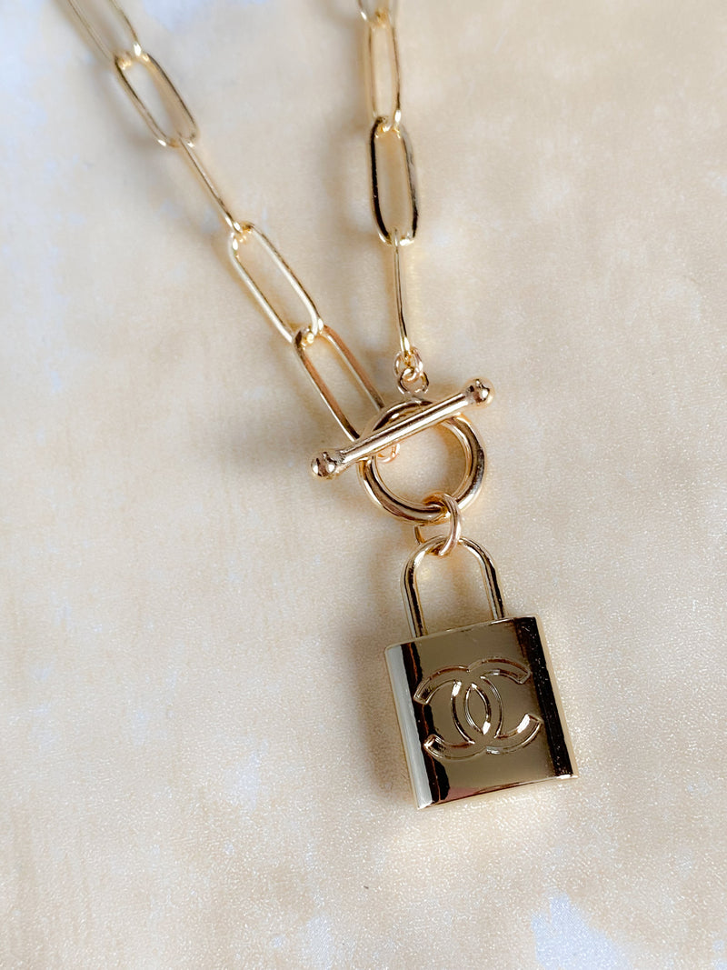 Repurposed Designer Zipper Pull Necklaces Large