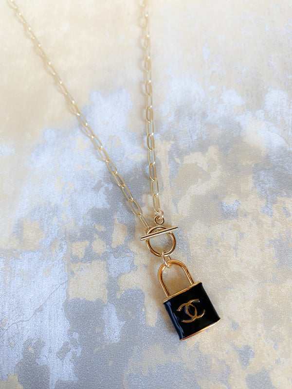 Repurposed Designer Zipper Pull Necklaces Small