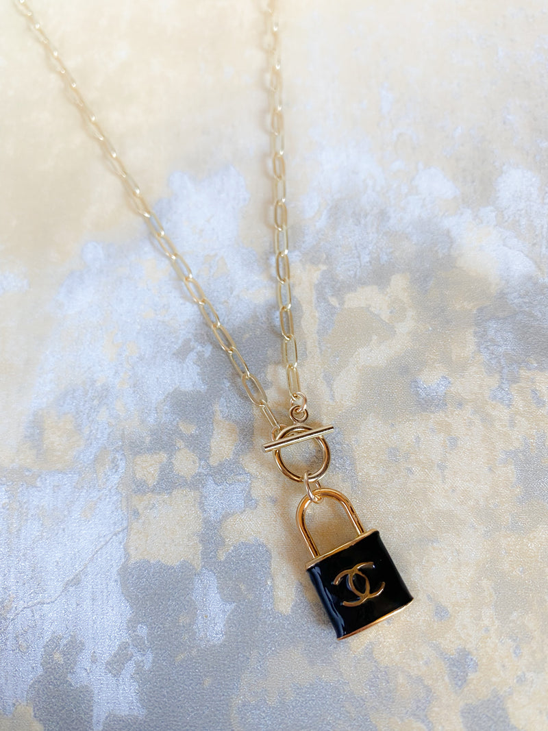 Repurposed Designer Zipper Pull Necklaces Small