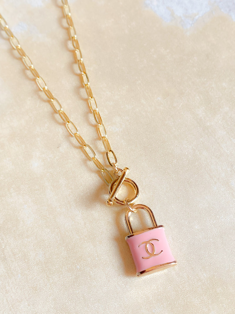 Repurposed Designer Zipper Pull Necklaces Small