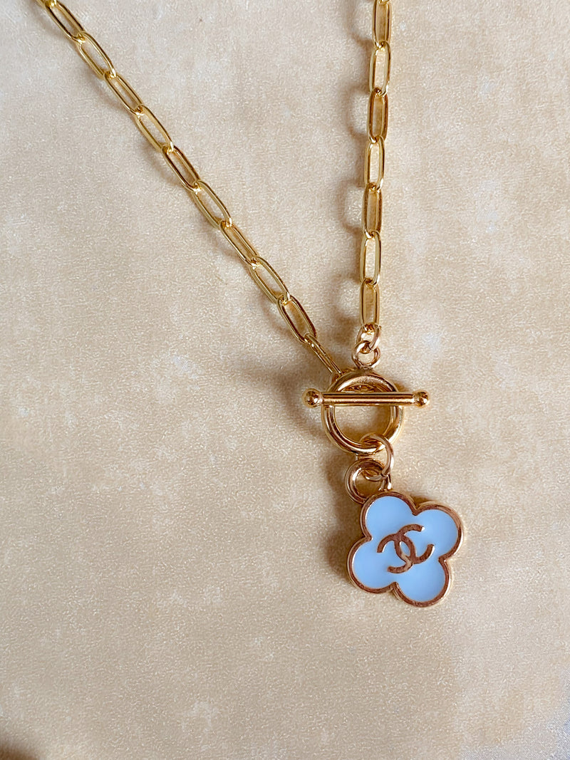 Repurposed Designer Zipper Pull Necklaces Small